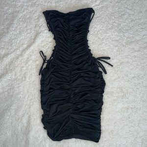 Cut out mini dress